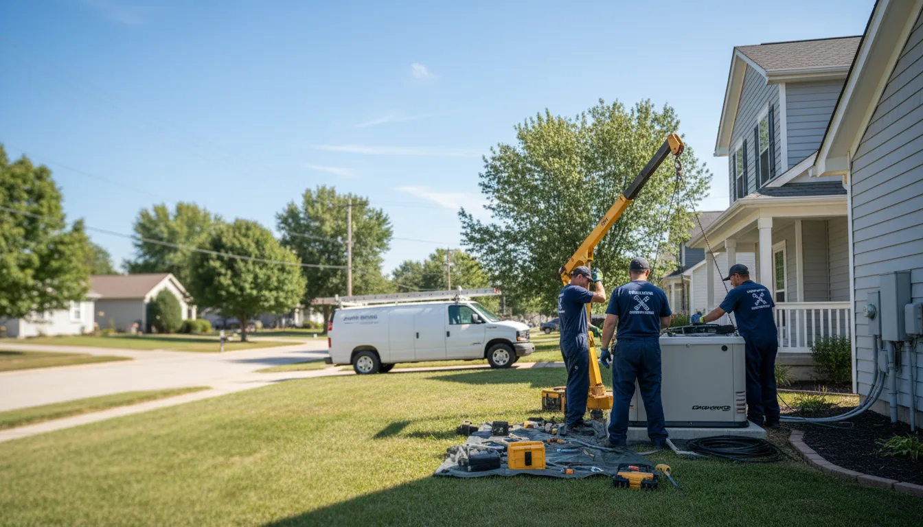 Generator Installation in De Witt, IA near me